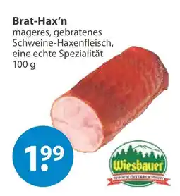 V Markt Wiesbauer brat-hax’n Angebot