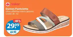 V Markt Rieker damen pantolette Angebot