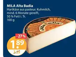 V Markt Mila alta badia Angebot