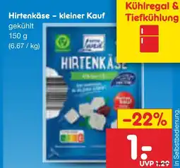 Netto Marken-Discount Hirtenkäse – kleiner kauf Angebot