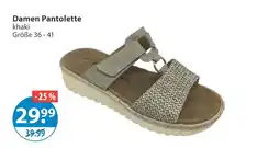 V Markt Damen pantolette Angebot