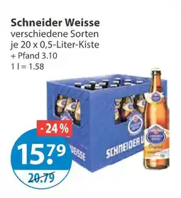 V Markt Schneider weisse bier Angebot