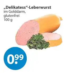 V Markt Delikatess-leberwurst Angebot