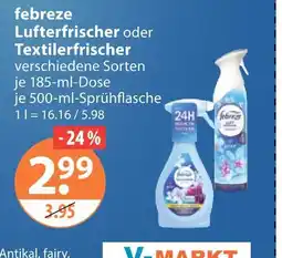 V Markt Febreze lufterfrischer Angebot