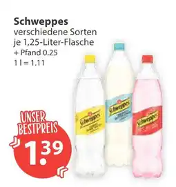 V Markt Schweppes Angebot