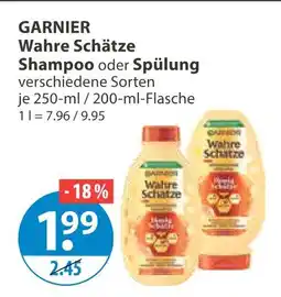 V Markt Garnier wahre schätze shampoo Angebot