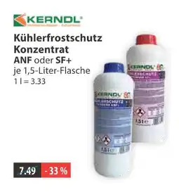 V Markt Kernol kühlerfrostschutz konzentrat anf Angebot