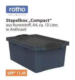 V Markt Rotho stapelbox compact Angebot