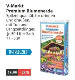 V Markt V-markt premium blumenerde Angebot