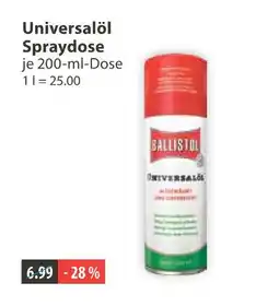 V Markt Ballistol universalöl spraydose Angebot