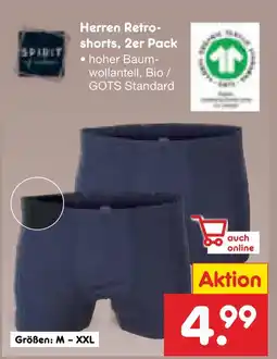 Netto Marken-Discount Herren retroshorts Angebot