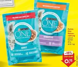 Netto Marken-Discount Purina one katzenahrung Angebot