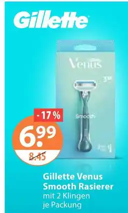 V Markt Gillette venus smooth rasierer Angebot