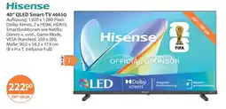 V Markt Hisense 40 qled smart-tv 40a5q Angebot