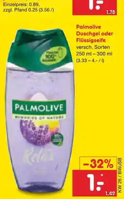 Netto Marken-Discount Palmolive duschgel Angebot
