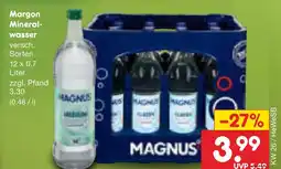 Netto Marken-Discount Margon mineralwasser Angebot