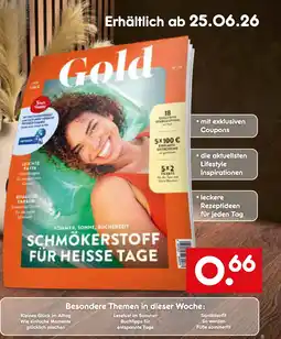 Netto Marken-Discount Zeitschrift gold Angebot