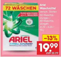 Netto Marken-Discount Ariel waschmittel Angebot