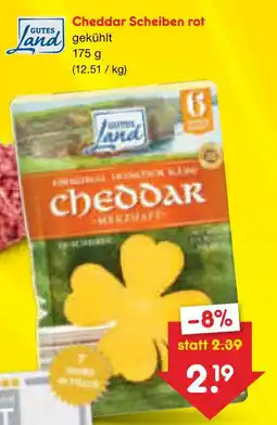 Netto Marken-Discount Gutes land cheddar scheiben rot Angebot