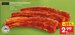 Netto Marken-Discount Schweine-bauchscheiben Angebot