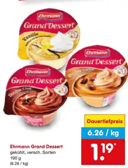 Netto Marken-Discount Ehrmann grand dessert Angebot