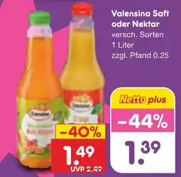 Netto Marken-Discount Valensina saft Angebot