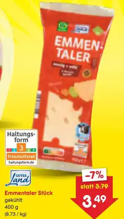 Netto Marken-Discount Gutes land emmentaler stück Angebot
