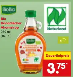 Netto Marken-Discount Biobio bio kanadischer ahornsirup Angebot