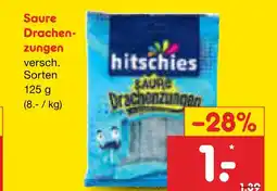 Netto Marken-Discount Hitschies saure drachenzungen Angebot