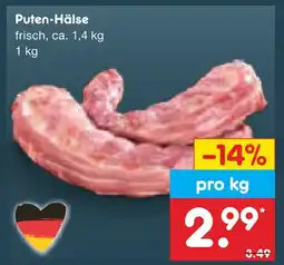 Netto Marken-Discount Puten-hälse Angebot