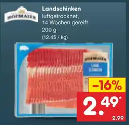 Netto Marken-Discount Landschinken Angebot