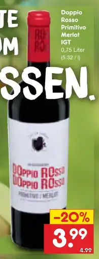 Netto Marken-Discount Doppio rosso primitivo merlot igt Angebot