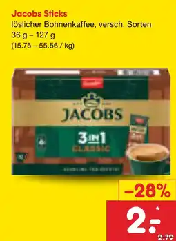 Netto Marken-Discount Jacobs sticks Angebot