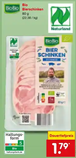 Netto Marken-Discount Biobio bierschinken Angebot