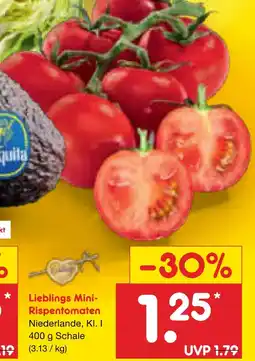 Netto Marken-Discount Lieblings mini-rispentomaten Angebot