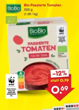 Netto Marken-Discount Biobio passierte tomaten Angebot