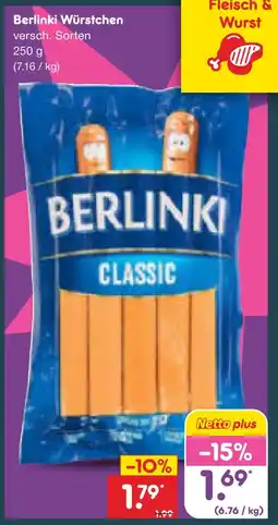 Netto Marken-Discount Berlinki classic Angebot