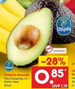 Netto Marken-Discount Chiquita avocado Angebot