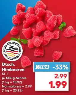 Kaufland Dtsch. Himbeeren Angebot