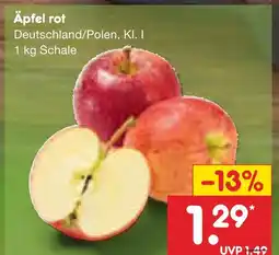 Netto Marken-Discount Äpfel rot Angebot