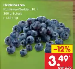 Netto Marken-Discount Heidelbeeren Angebot