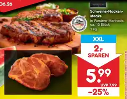 Netto Marken-Discount Schweine-nackensteaks Angebot