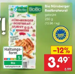 Netto Marken-Discount Bio nürnberger rostbratwurst Angebot