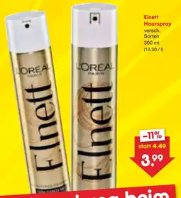 Netto Marken-Discount Elnett haarspray Angebot