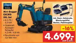 Netto Marken-Discount Mini-bagger exc815 xxl set Angebot