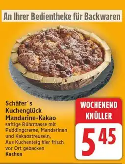 E-Center Schäfer´s kuchenglück mandarine-kakao Angebot
