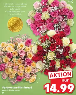 Kaufland Sprayrosen-Mix-Strauß Angebot