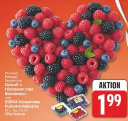 Edeka Driscoll's Himbeeren oder Brombeeren Angebot