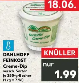 Kaufland Dahlhoff feinkost creme-dip Angebot