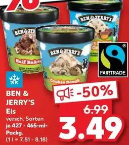 Kaufland Ben & jerry's eis Angebot